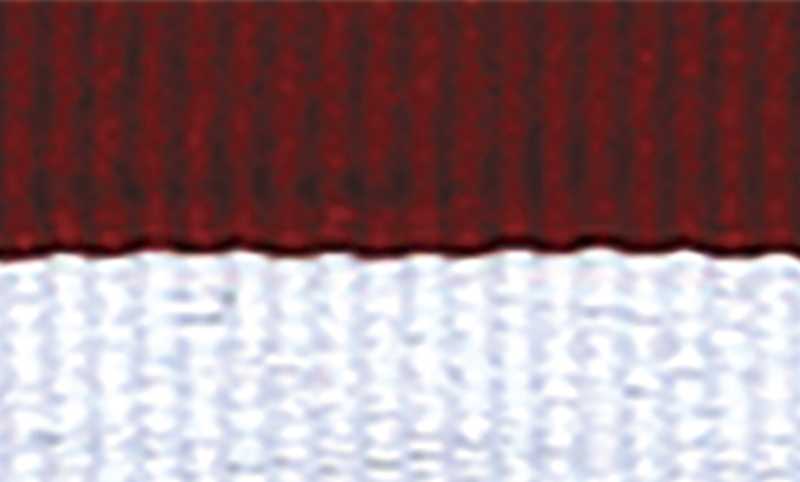 Maroon / White Ribbon