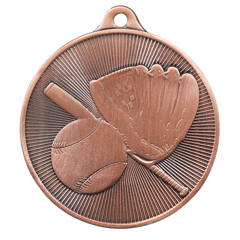 Baseball Bronze Medal 50mm