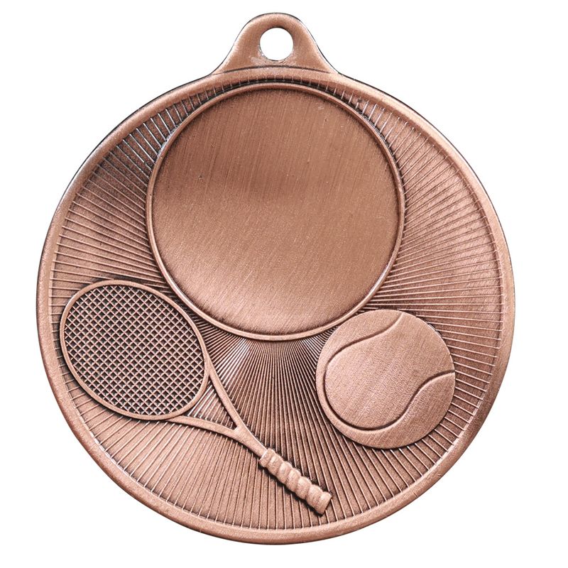 Tennis Bronze Medal 50mm