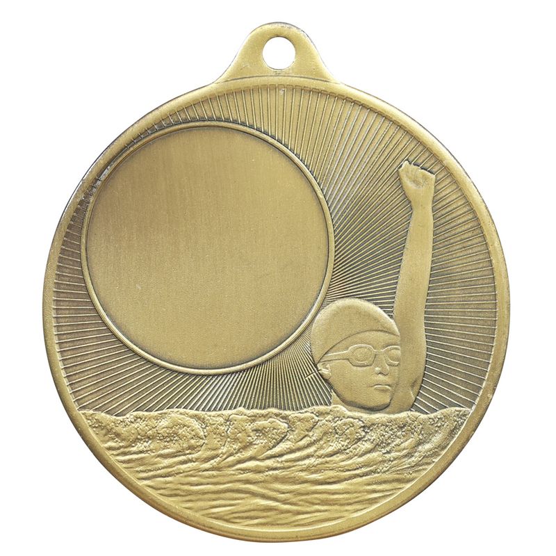 Swimming 50mm Bronze Medal 50mm