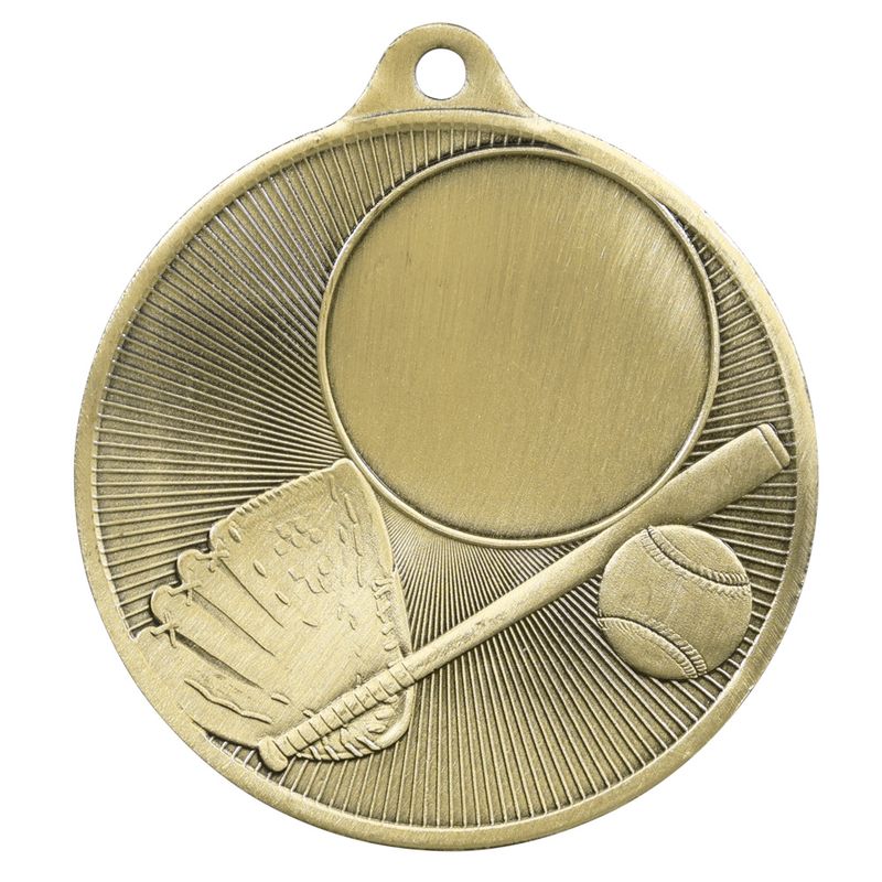 Baseball 50mm Bronze Medal 50mm