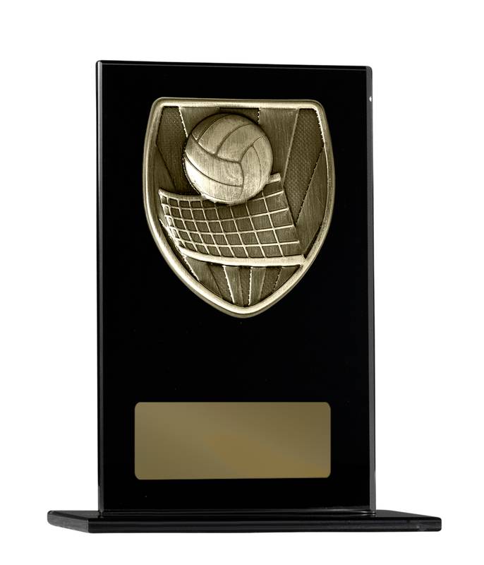Volleyball Glass Trophy 200mm