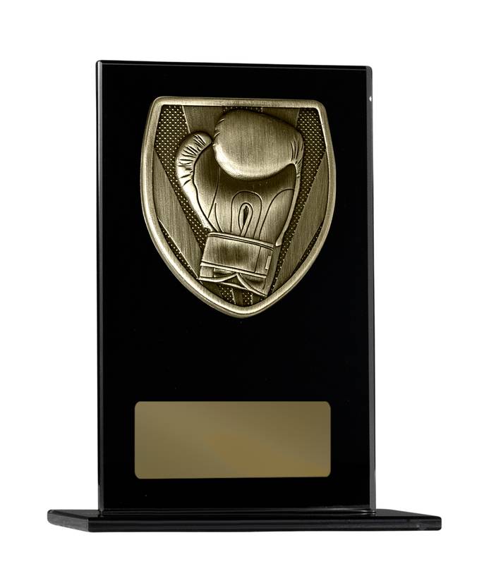 Aussie Rules Glass Trophy 200mm