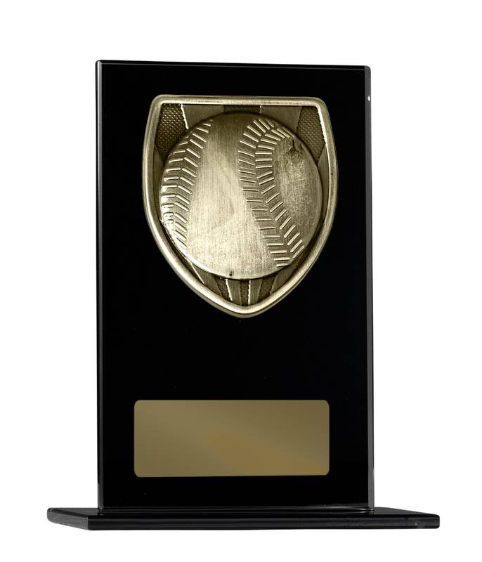Baseball Glass Trophy 200mm