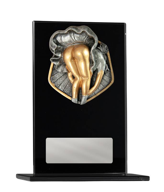 Football Glass Trophy 200mm