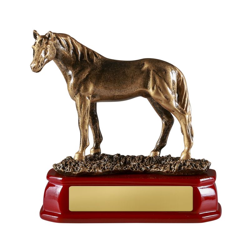 Horse Standing Trophy 140mm