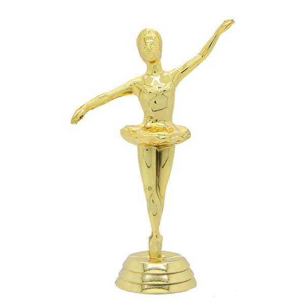 Dancing Ballerina Gold