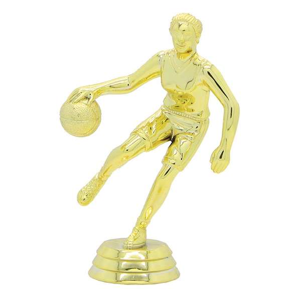 Basketball Dribbling Female Gold