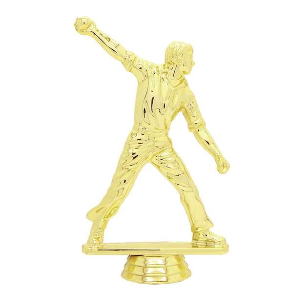 Cricket Male Bowler Gold