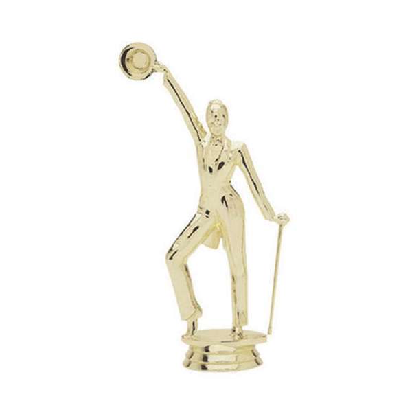 Tap Dancer Female Hat/Cane Gold