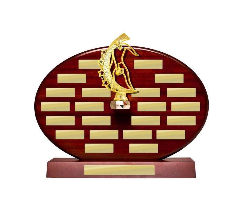 Aussie Rules Perpetual Trophy 280mm