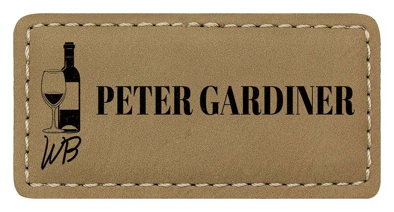 Name Badge - Khaki