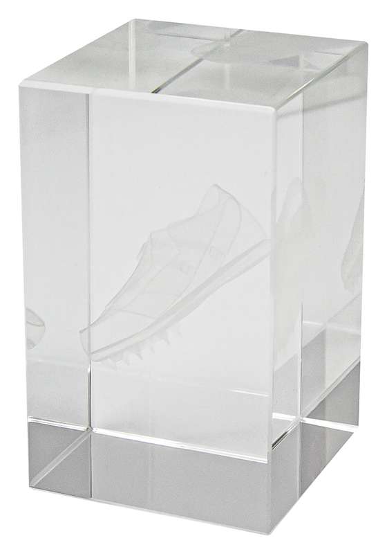 Athletics Crystal Block Award