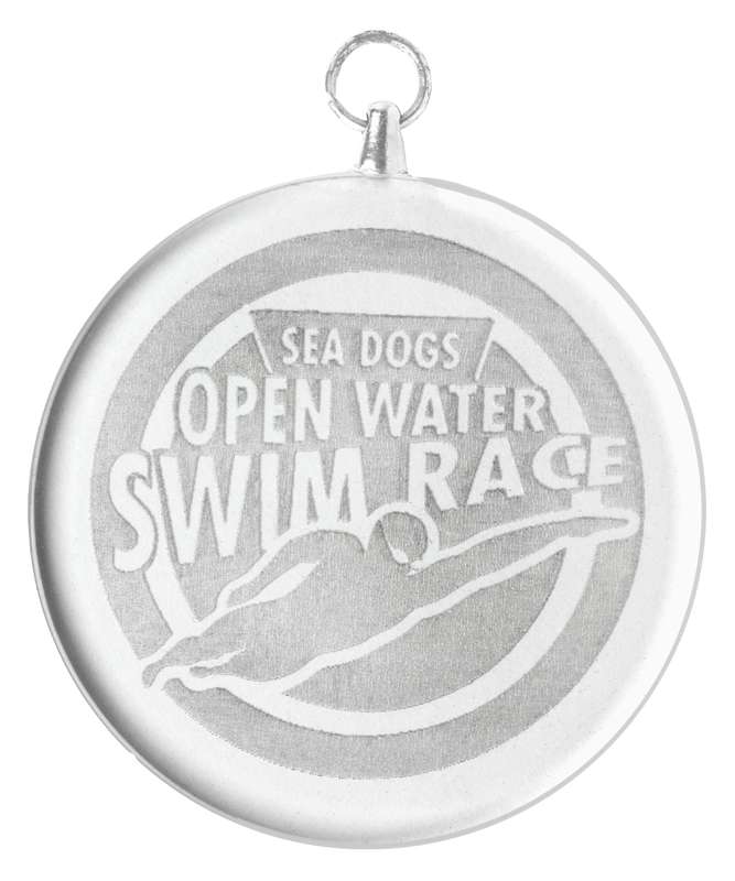 Glass Medal – Round