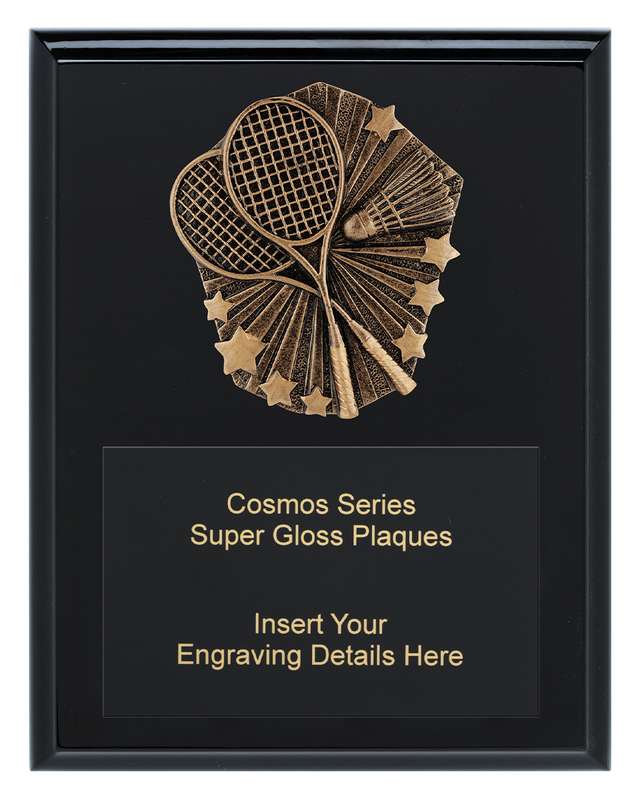 Cosmos Super Plaque – Badminton