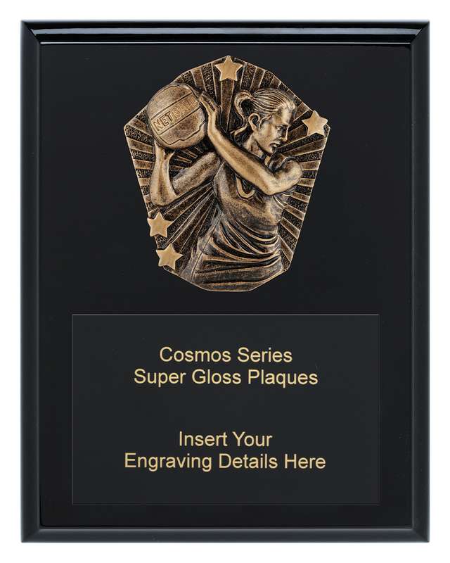 Cosmos Super Plaque – Netball