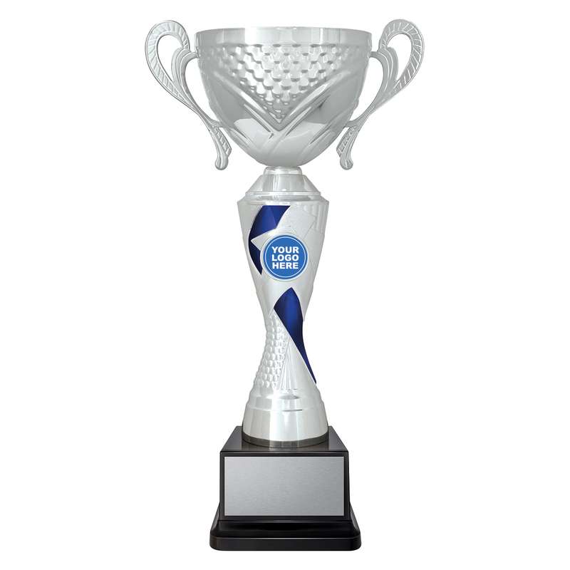 Trident – Silver / Blue