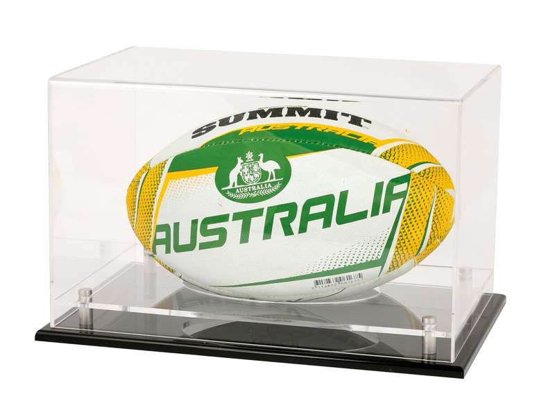 Premium Acrylic Display Case – Suit Rugby/Australian Rules