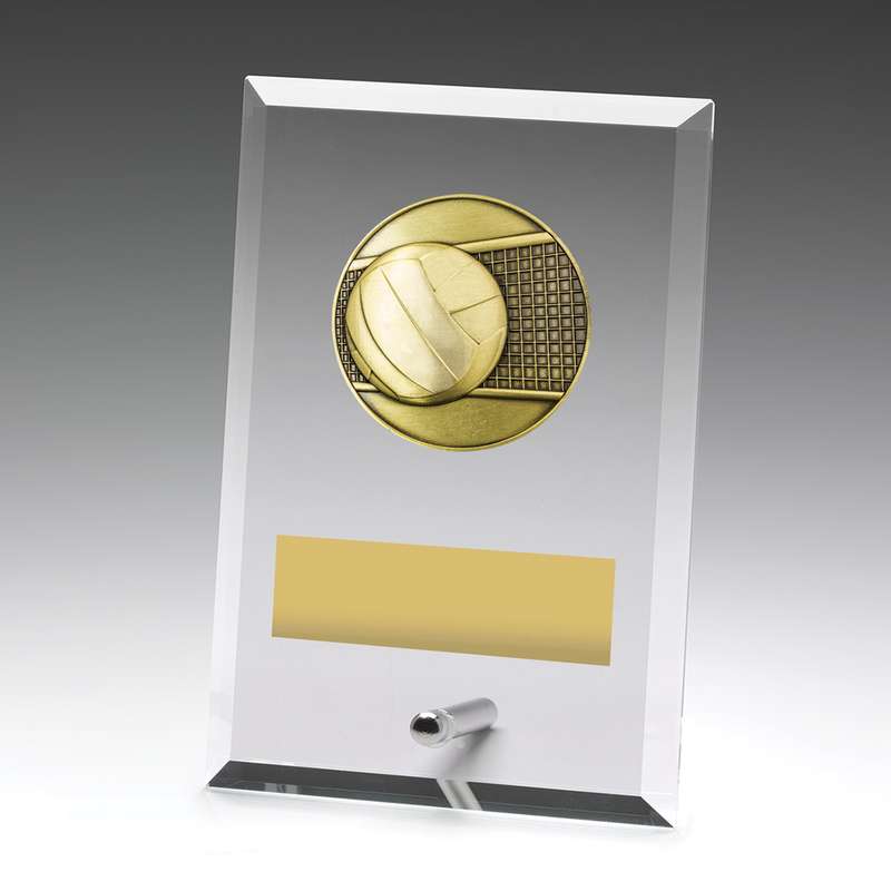 Glass Plaques – Volleyball
