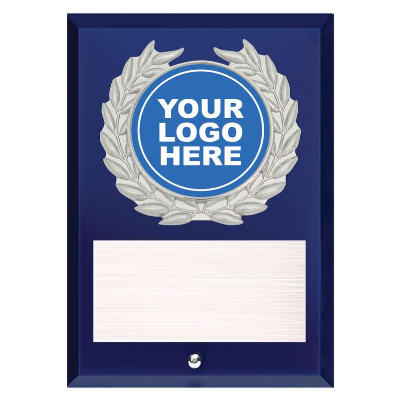 Blue Target Plaque