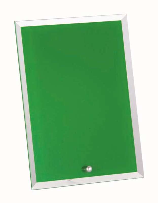 Glass Plaque With Strut