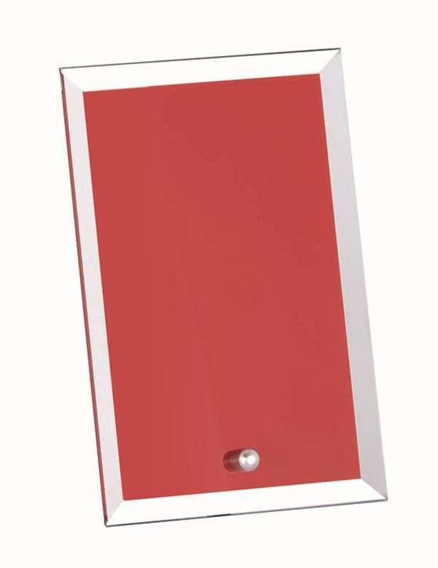 Glass Plaque With Strut