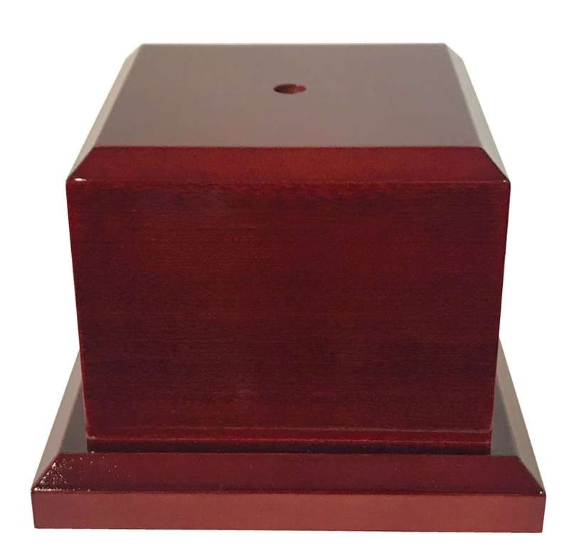 Cup Base High Gloss Rosewood - Top 130mm|width 175mm