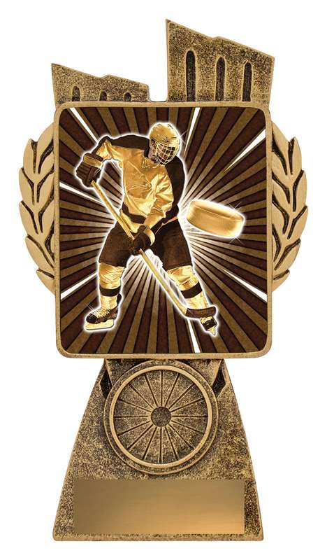Antique Gold Lynx – Ice Hockey