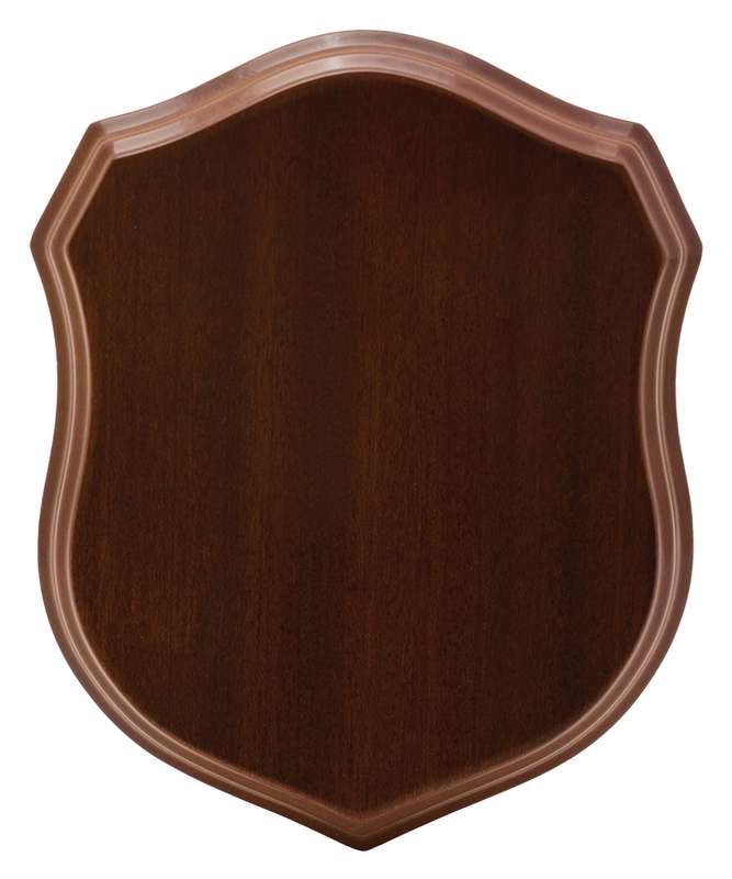 Walnut Timber Shield