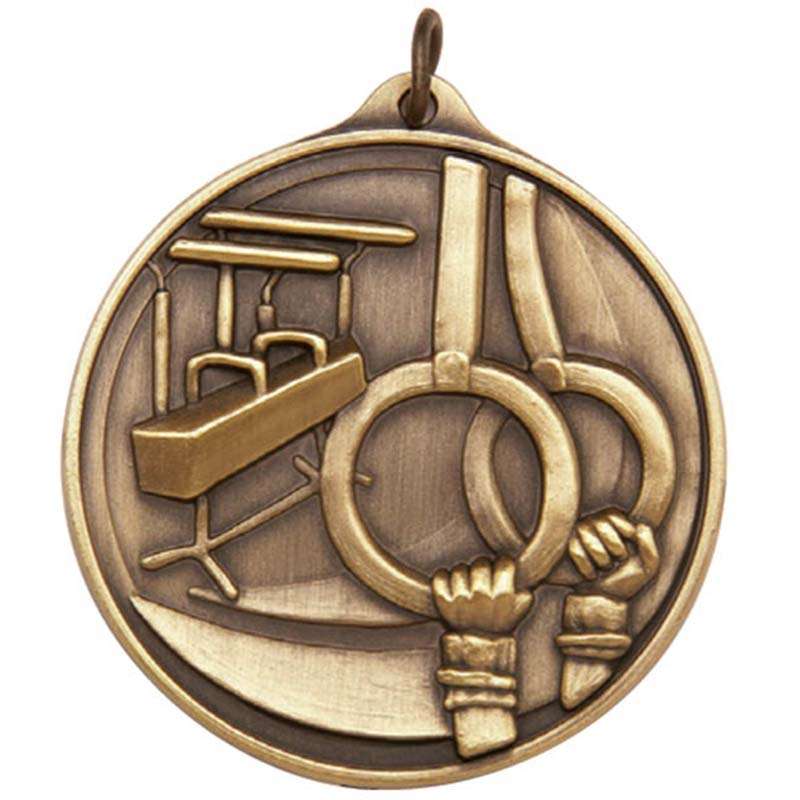 Gymnastics Male Sculptured Bronze
