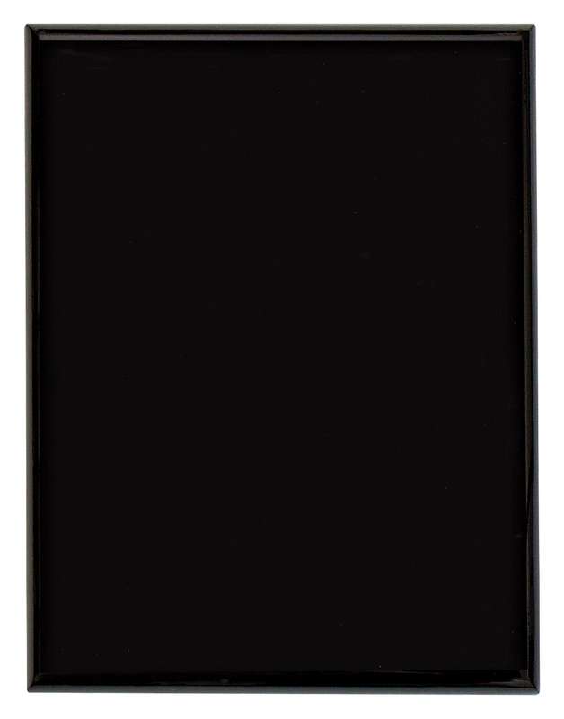 Premium Black Plaque