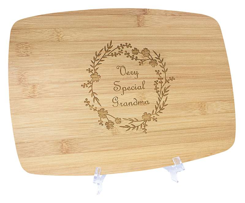Plaque Easel Large – Clear