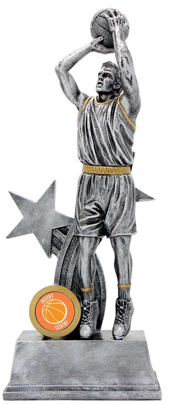 Basketball Male Pewter