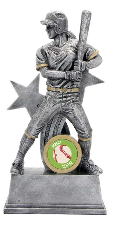Baseball Female Pewter