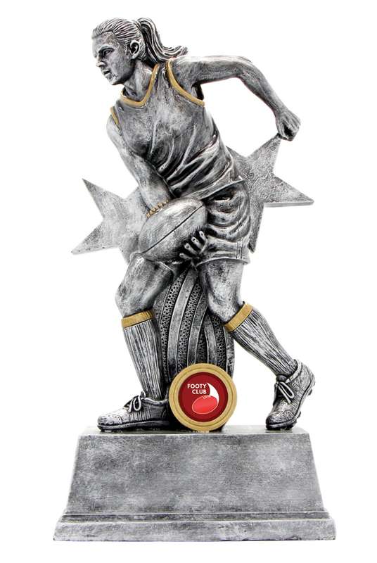 Australian Rules Female Pewter