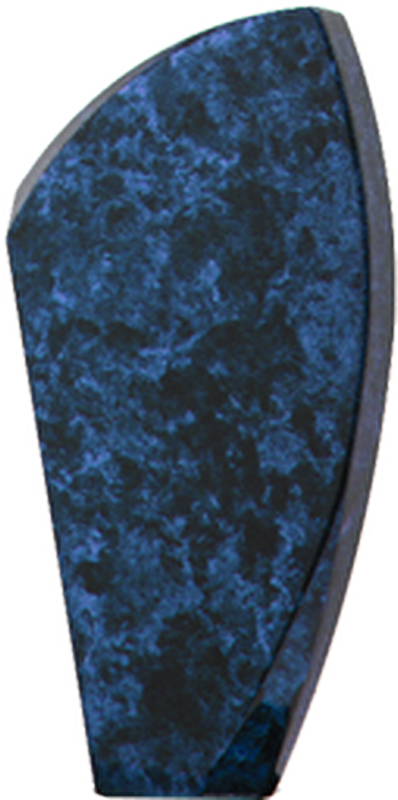 Backstand Curved Blue Marble