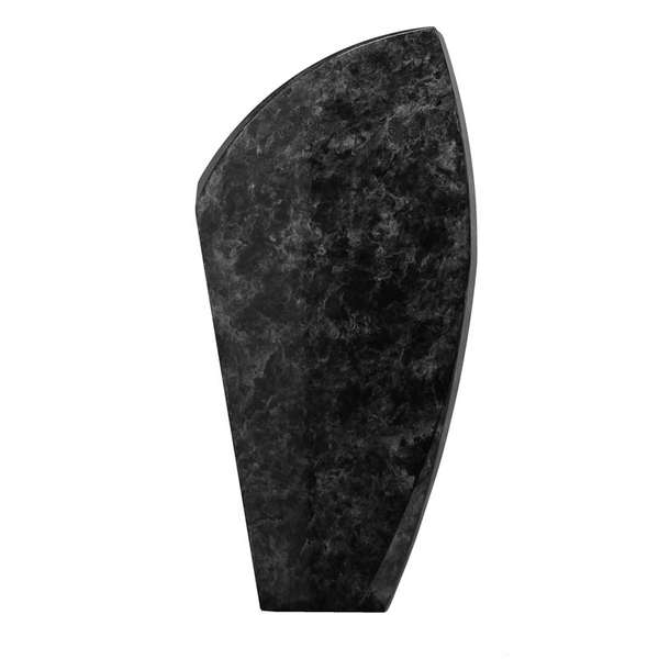 Backstand Curved Black Marble