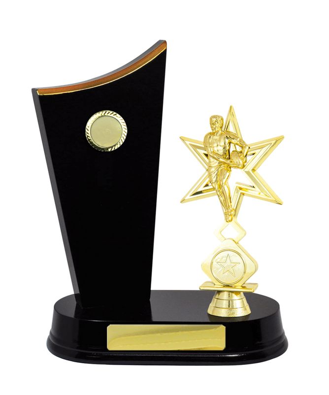 Rugby Trophy 230mm