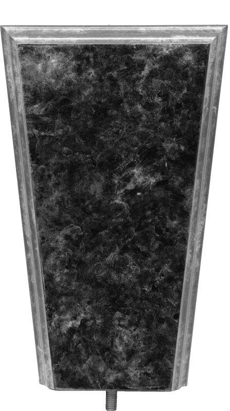 Backstand Flat Black Marble