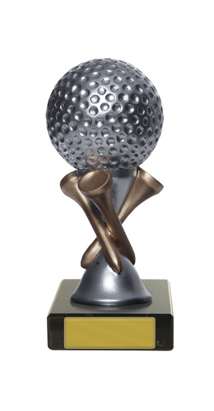 Golf Figure on Base Trophy 130mm