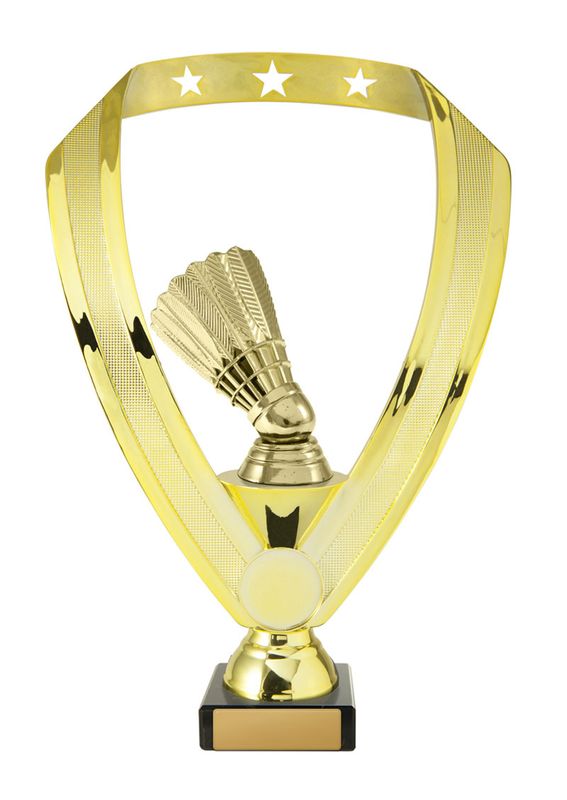 Badminton Figure on Base Trophy 240mm