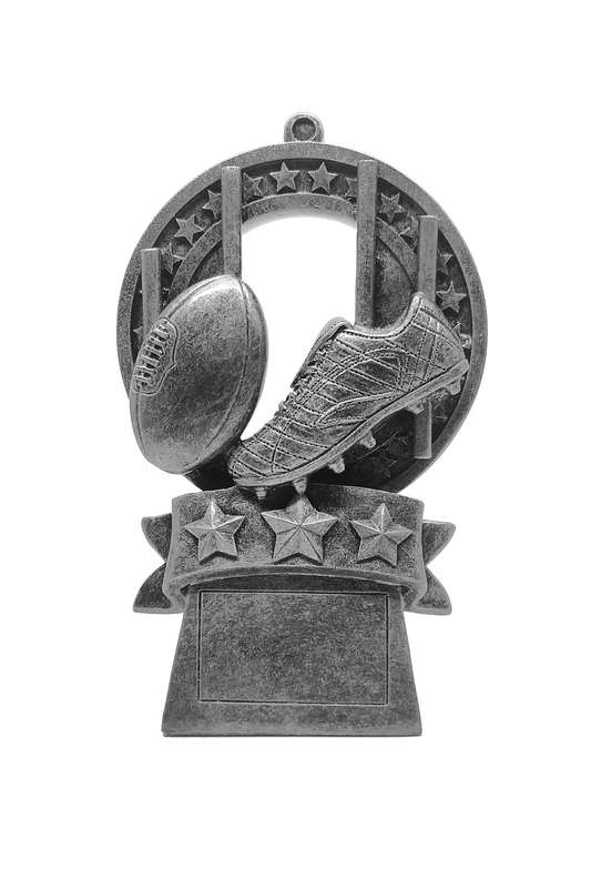 Star Medal Australian Rules Small Resin