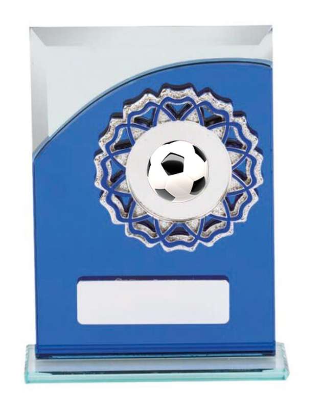 Football Glass Award – 25mm Insert