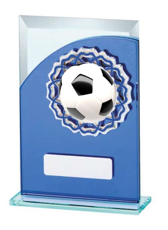Football Glass Award – 50mm Insert