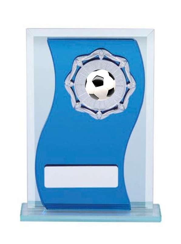 Football Glass Award – 25mm Insert