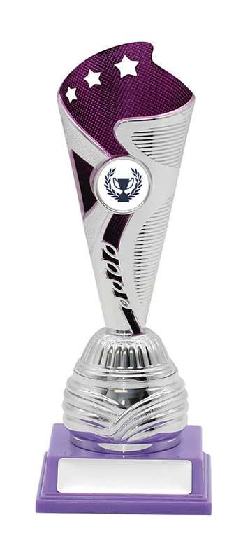 General Awards – 210mm – Silver/Purple