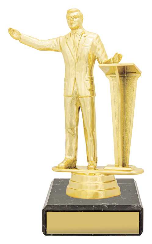 Figure Trophy – Male Public Speaking