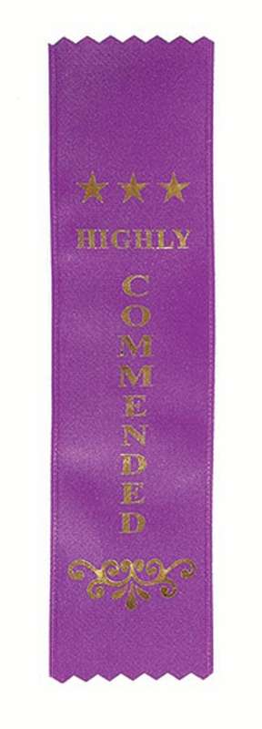 Award Ribbons – Highly Commended